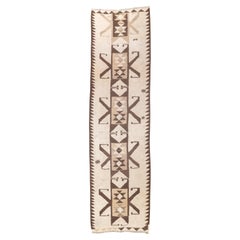Vintage Turkish Long Rug 3'1" x 11’2”