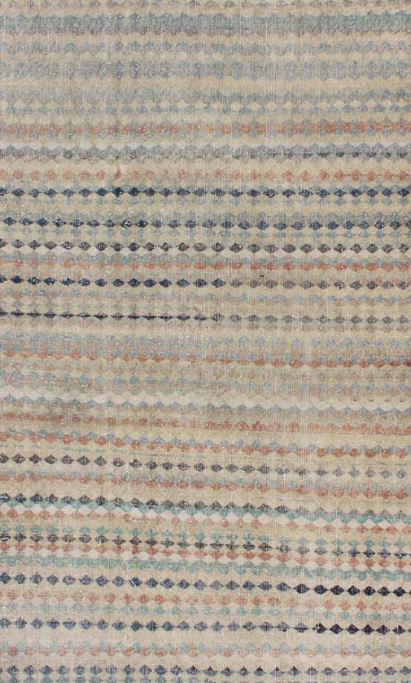 colourful striped rug