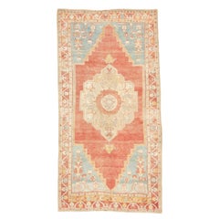 Vintage Turkish Modern Rug 4'8'' x 8'4''
