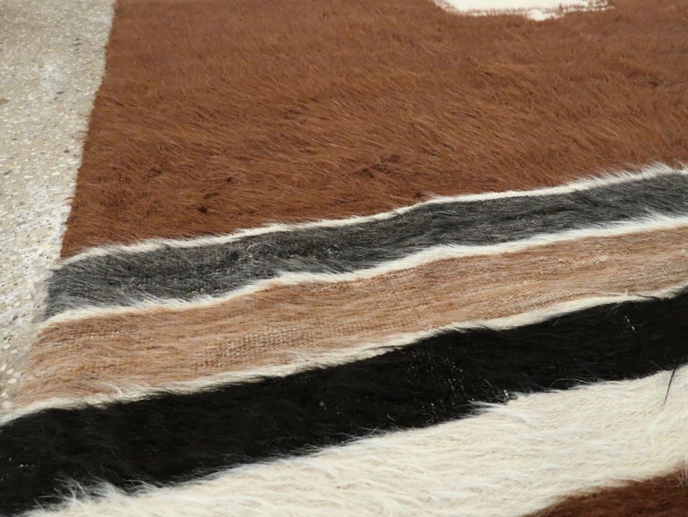 Vintage Turkish Mohair Rug at 1stDibs