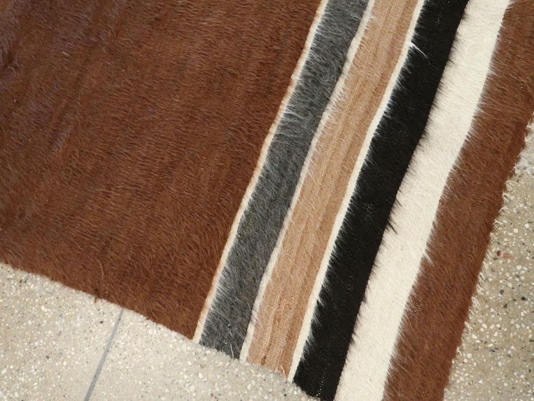 Vintage Turkish Mohair Rug at 1stDibs