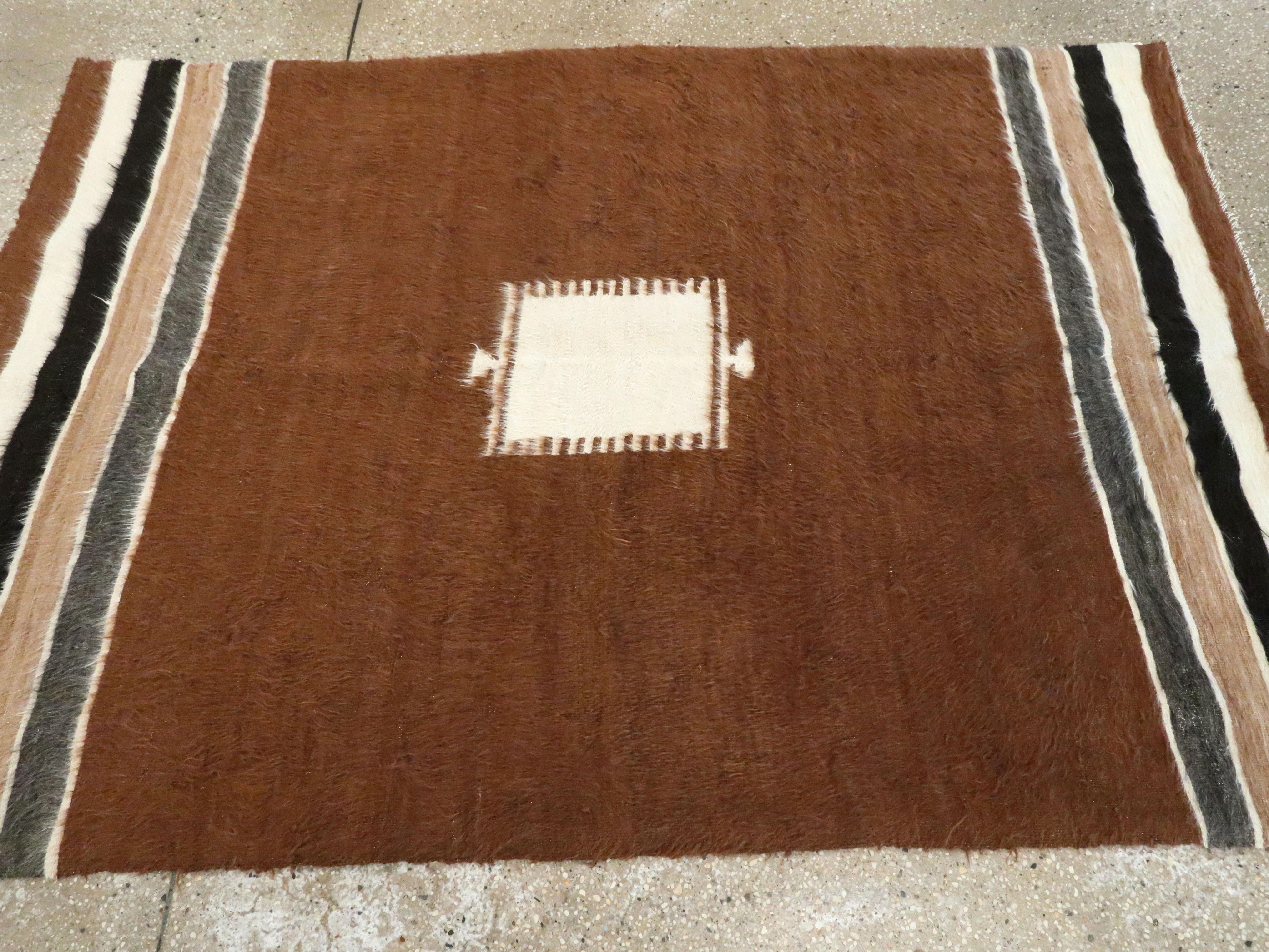 Vintage Turkish Mohair Rug 2