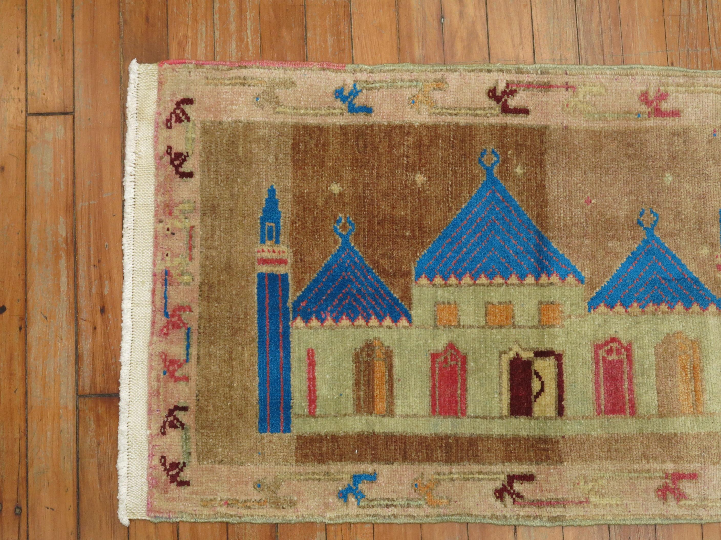 rugs depicting mosque