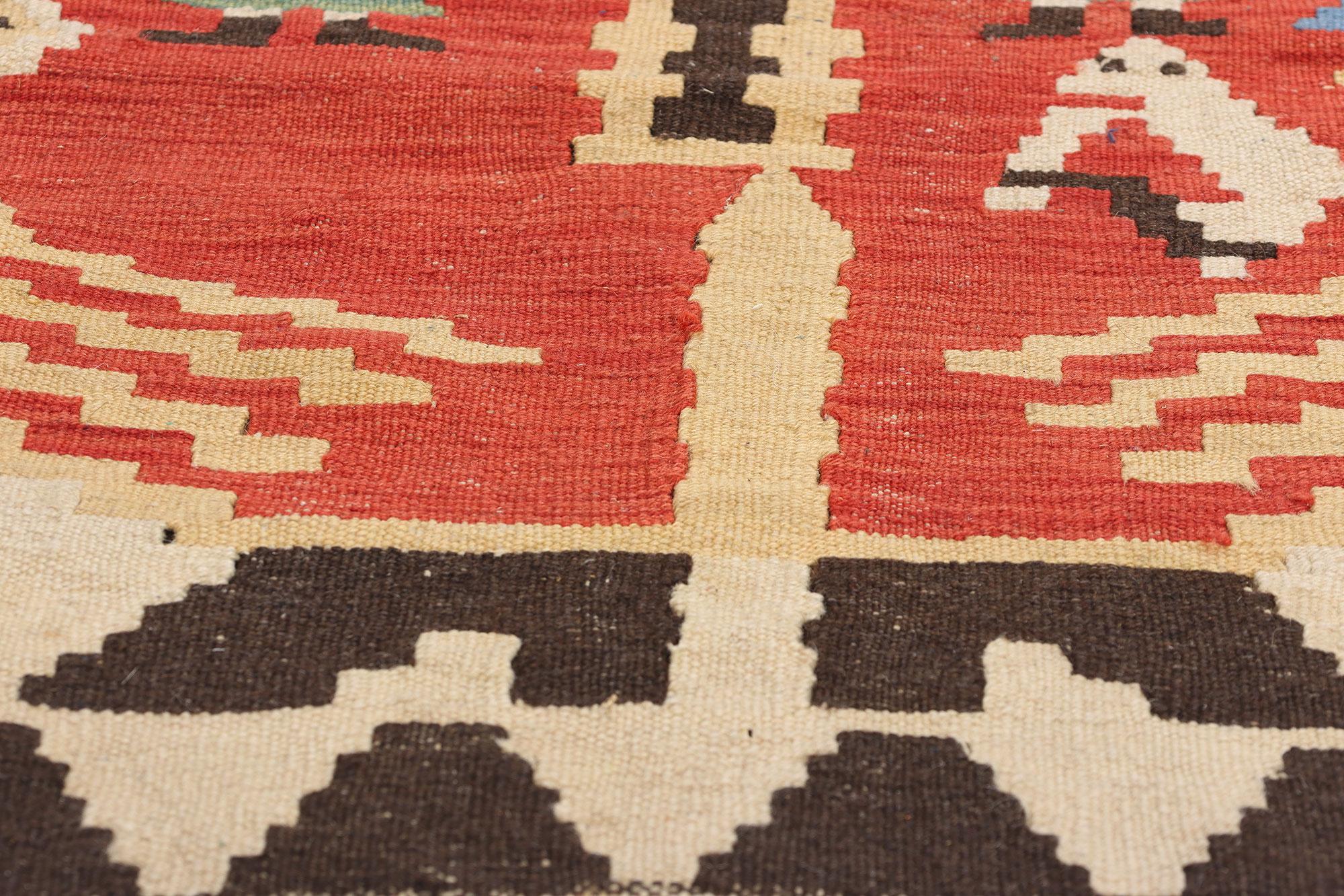 Tapis Kilim turc vintage Noel Baba en vente 1