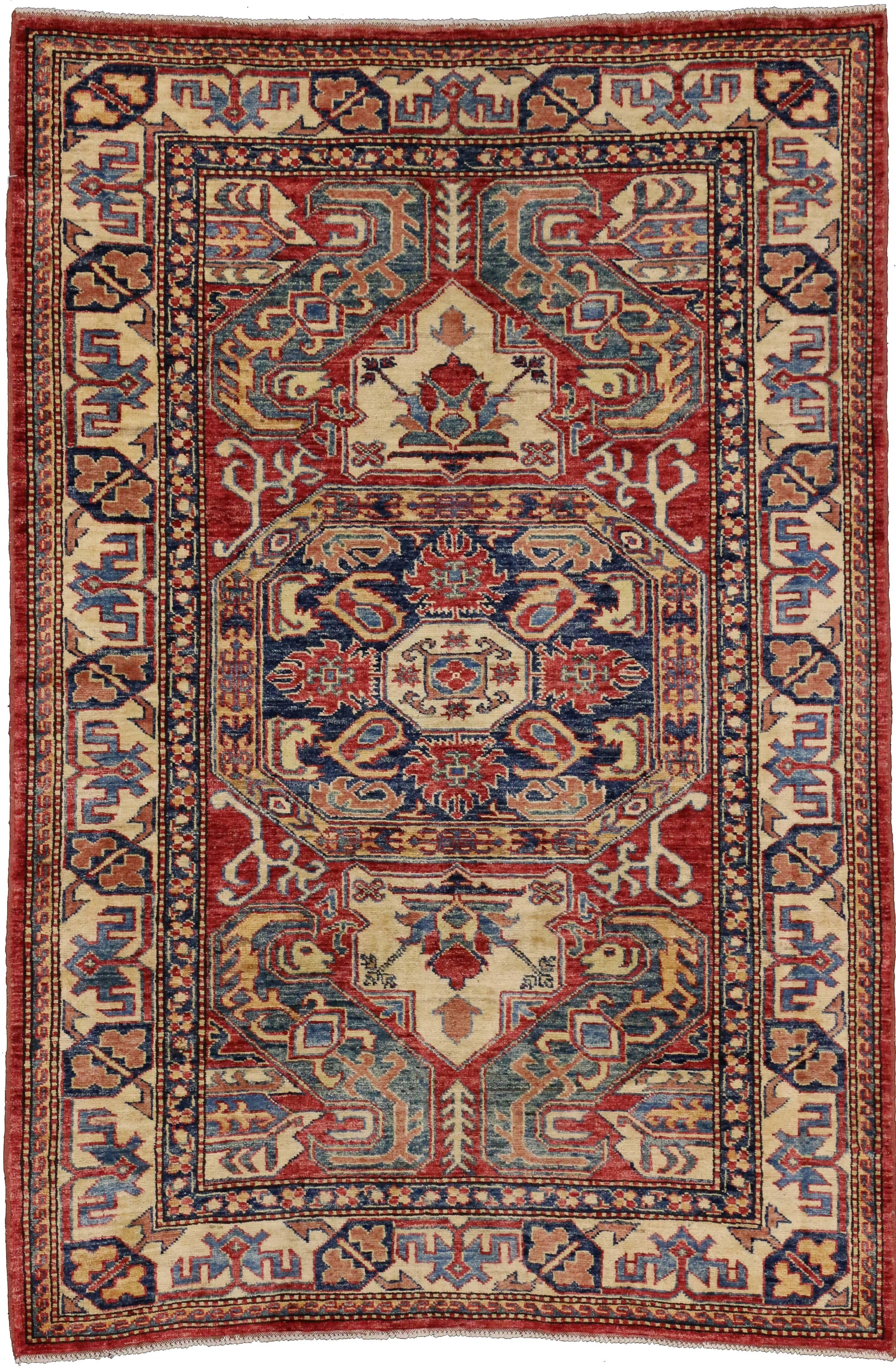 20th Century Vintage Turkish Oushak Accent Rug with Modern Tribal Style For Sale