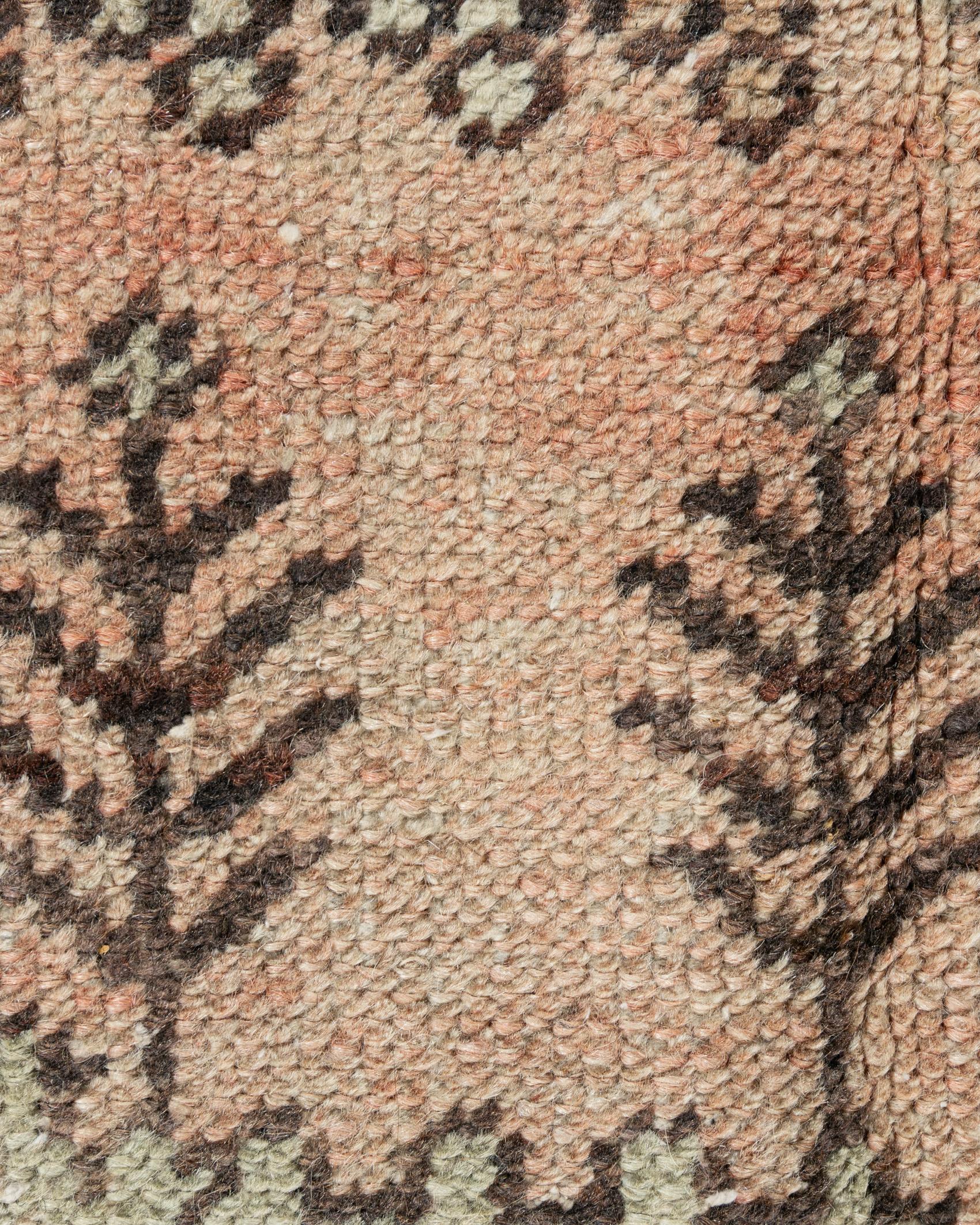 Tappeto vintage turco Oushak, 3'7 X 5'8 in vendita 3