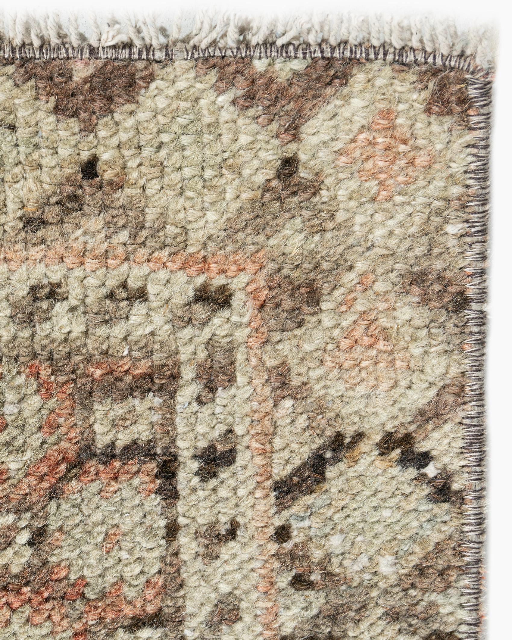 Tappeto vintage turco Oushak, 3'7 X 5'8 in vendita 2