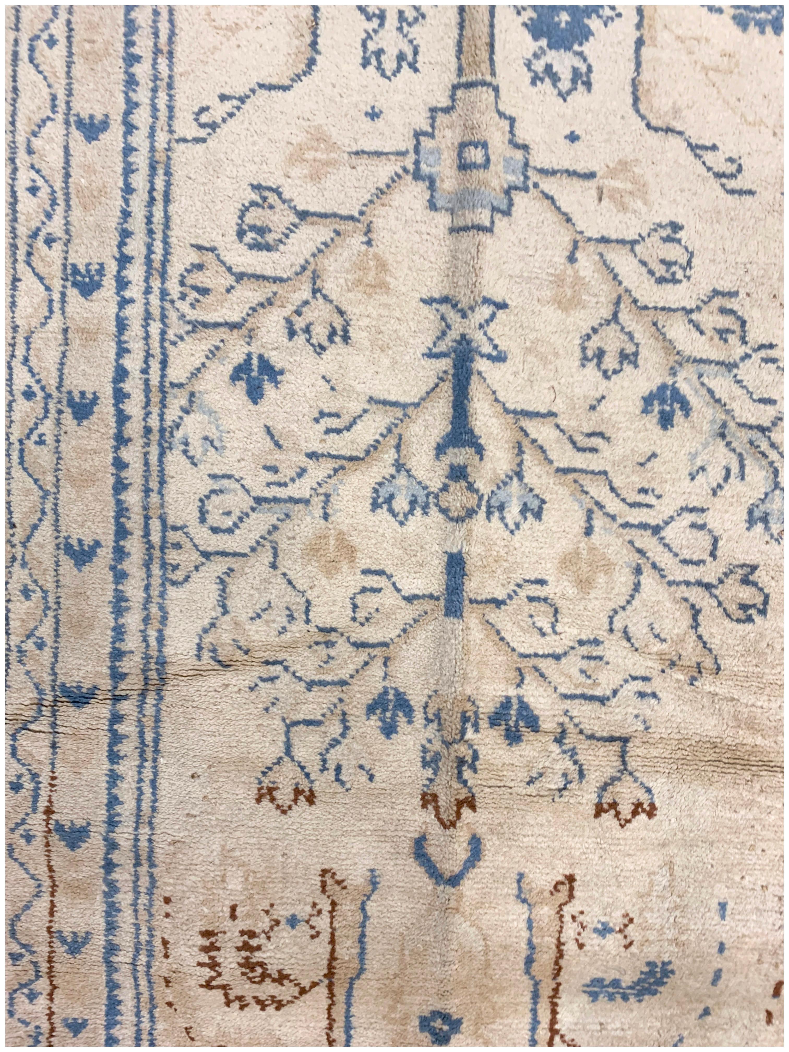 Türkischer Oushak-Teppich, Vintage  9'8 x 14'10 im Angebot 9