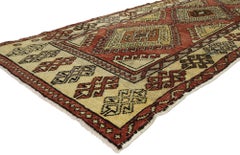 Vintage Turkish Oushak Carpet