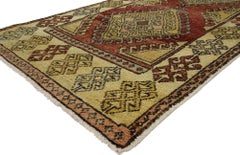 Türkischer Oushak-Teppich, Vintage