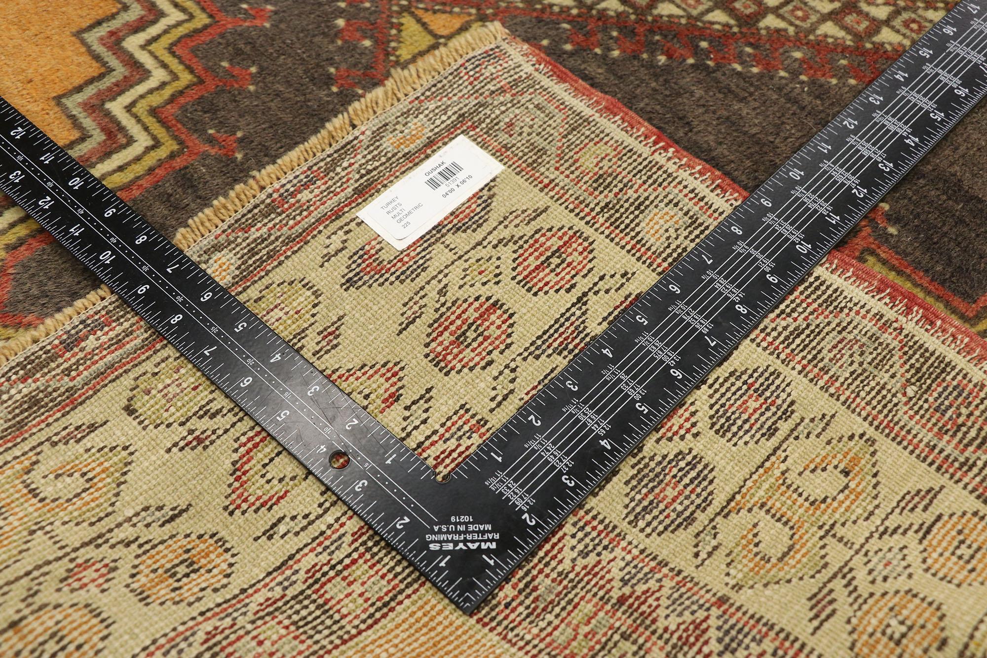 Tapis turc Oushak vintage Bon état - En vente à Dallas, TX