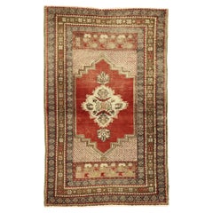 Retro Turkish Oushak Carpet