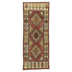 Vintage Turkish Oushak Carpet