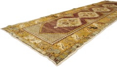 1950's Turkish Oushak Rug with Modern Style