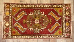 Vintage Turkish Carpet, Timeless Appeal Meets Stylish Durability