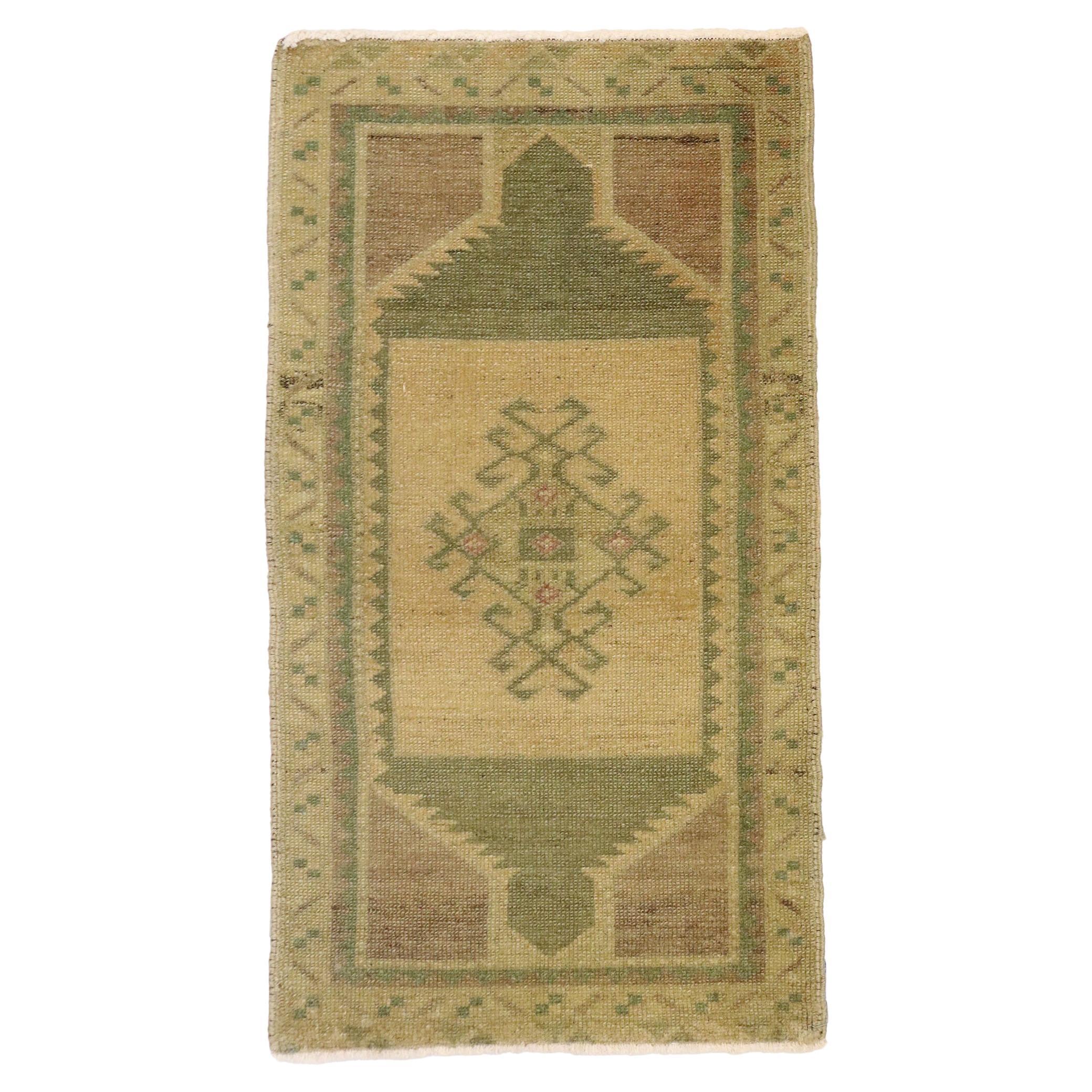Tapis turc vintage Oushak, l'attrait intemporel rencontre la durabilité élégante