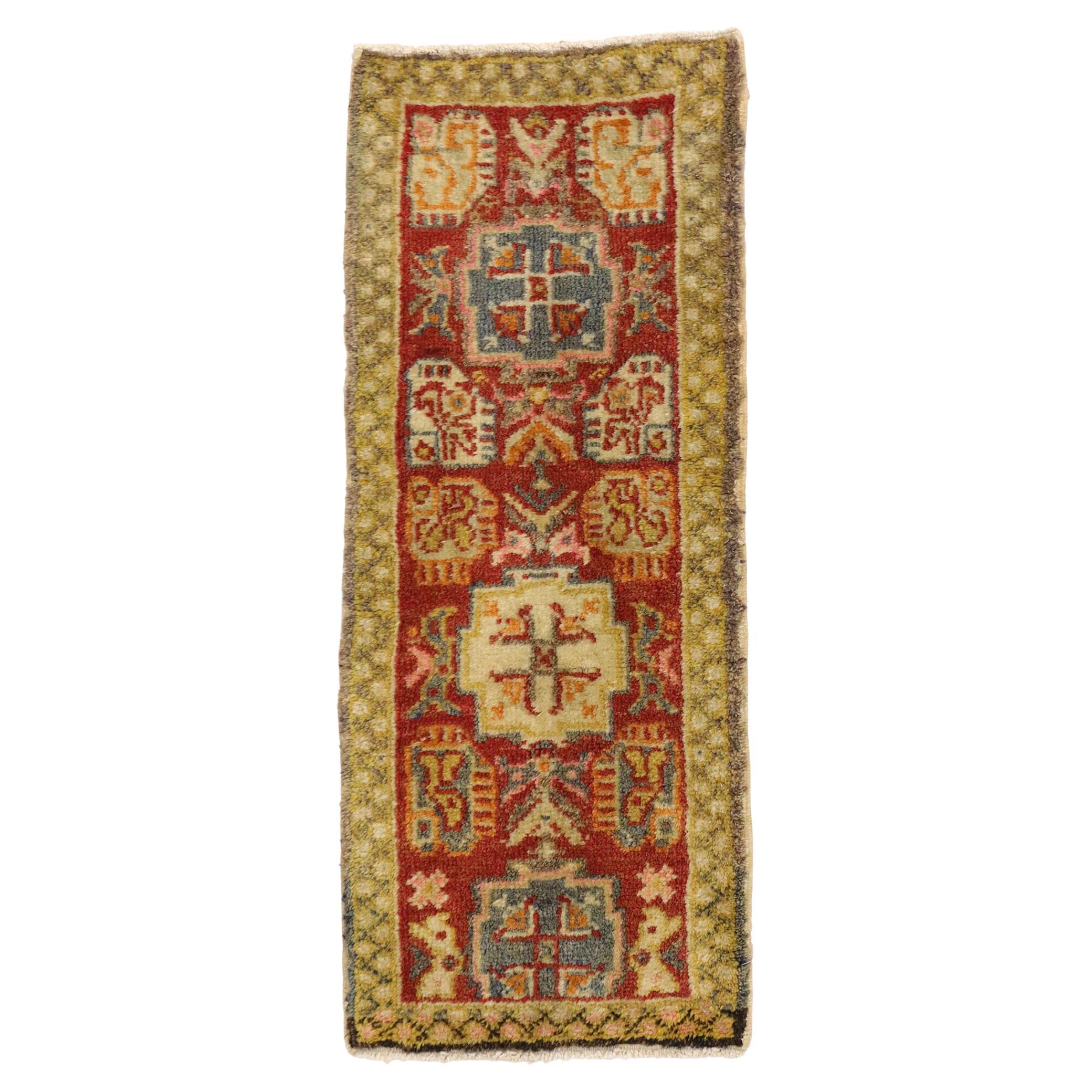 Tapis turc vintage Oushak, l'attrait intemporel rencontre la durabilité élégante