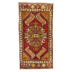 Vintage Turkish Carpet, Timeless Appeal Meets Stylish Durability