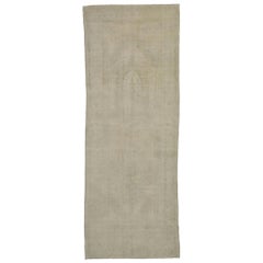 Tapis d'Oushak Gallery turc de style rustique et couleurs neutres