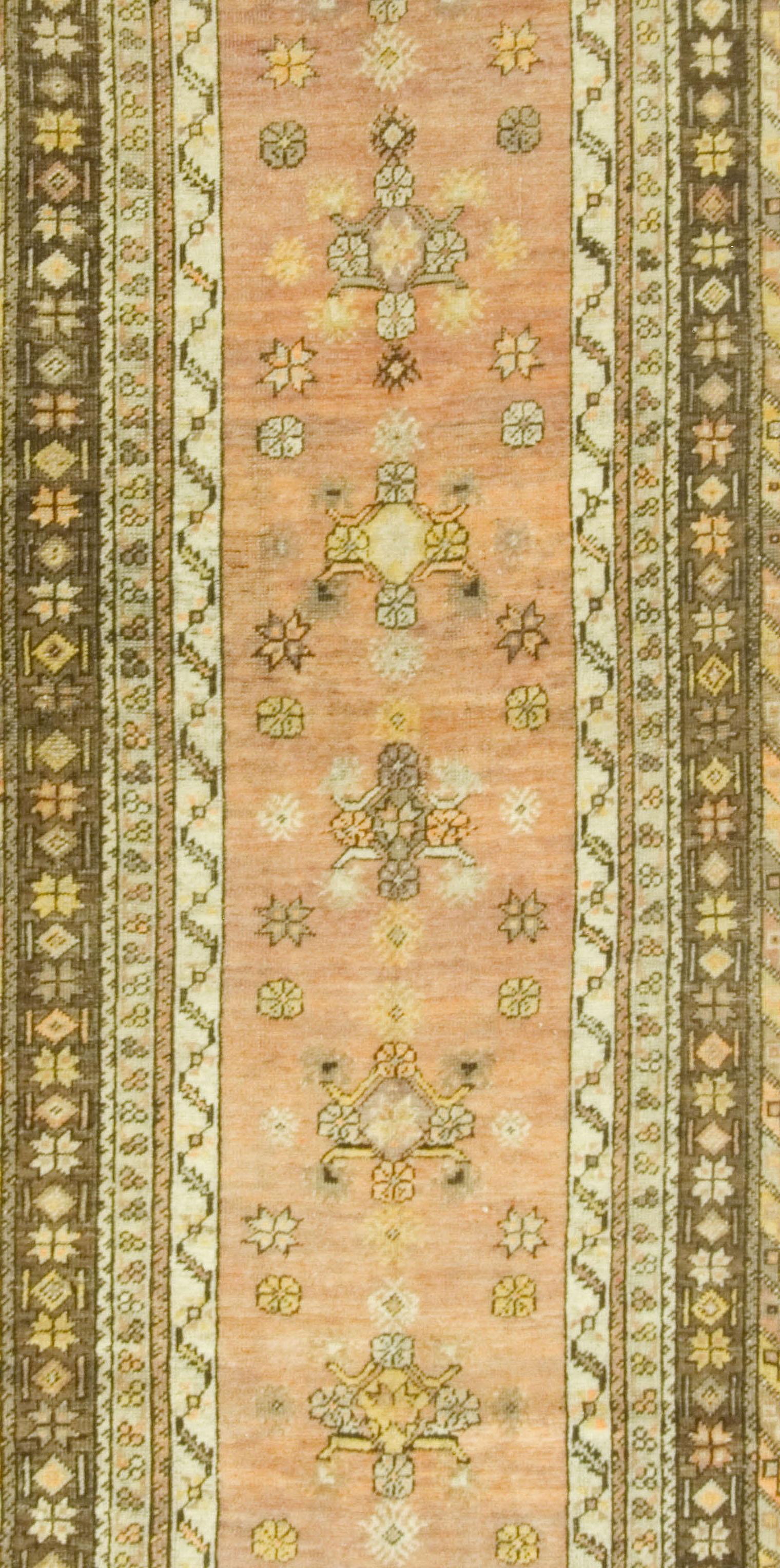Hand-woven in Turkey where rug weaving is the culture rather than a business. Rugs from Turkey are known for the high quality of their wool their beautiful patterns and warm colors. These designer favorites will complement any interior. Colors: