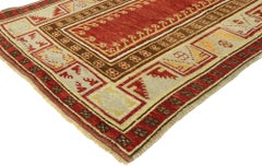Vintage Turkish Oushak Prayer Rug