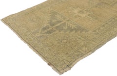 Vintage Turkish Oushak Rug, 01'08 X 04'00