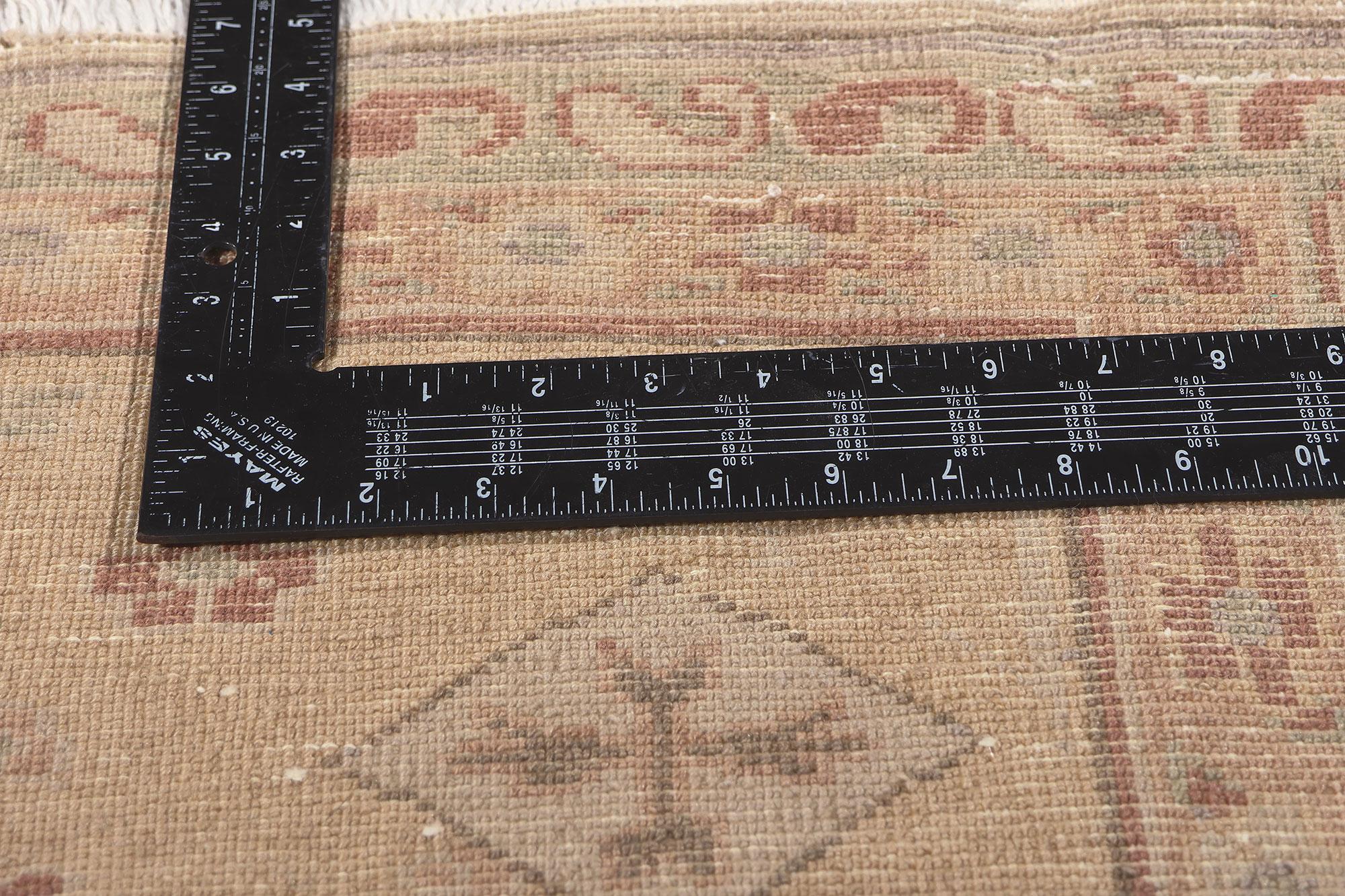 Hand-Knotted Vintage Turkish Oushak Rug, 08'00 x 10'05 For Sale