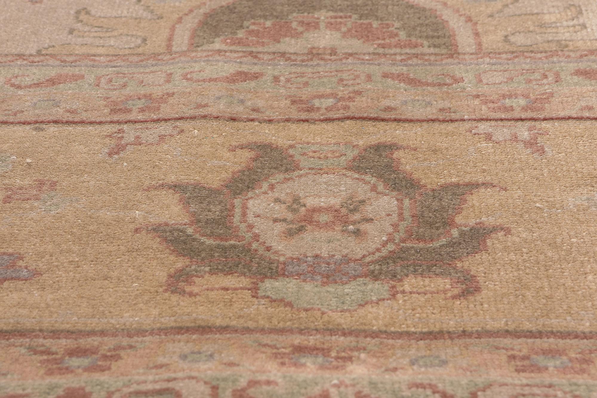 Vintage Turkish Oushak Rug, 08'00 x 10'05 For Sale 2