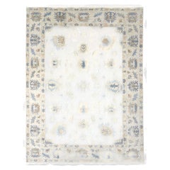 Vintage Turkish Oushak Rug - 12' x 16'