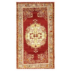 Vintage Turkish Oushak Rug - 2'11" x 5'1"