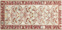 Vintage Turkish Oushak Rug - 3' x 6'