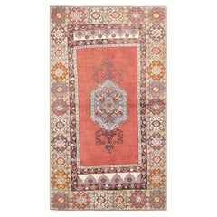 Vintage Turkish Oushak Rug - 3'2" x 5'7"