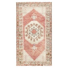 Vintage Turkish Oushak Rug - 3'2" x 5'7"