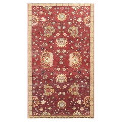 Vintage Turkish Oushak Rug - 4'10" x 8'3"