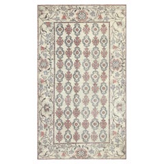 Vintage Turkish Oushak Rug - 4'2" x 7'5"