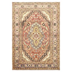 Tappeto Vintage Oushak turco - 4'3" x 5'11"