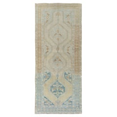 Tapis de Turquie Oushak vintage  4'7 x 7'5 pieds