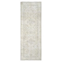 Vintage Turkish Oushak Rug - 4'8" x 13'3"