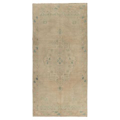 Tapis turc Oushak vintage, 4'8 x 9'5