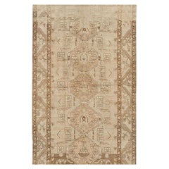 Tapis turc Oushak vintage 4'9 x 9'2
