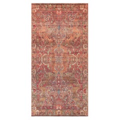 Vintage Turkish Oushak Rug - 4'9" x 9'3"
