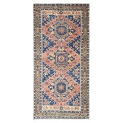 Vintage Turkish Oushak Rug - 5'5" x 10'11"