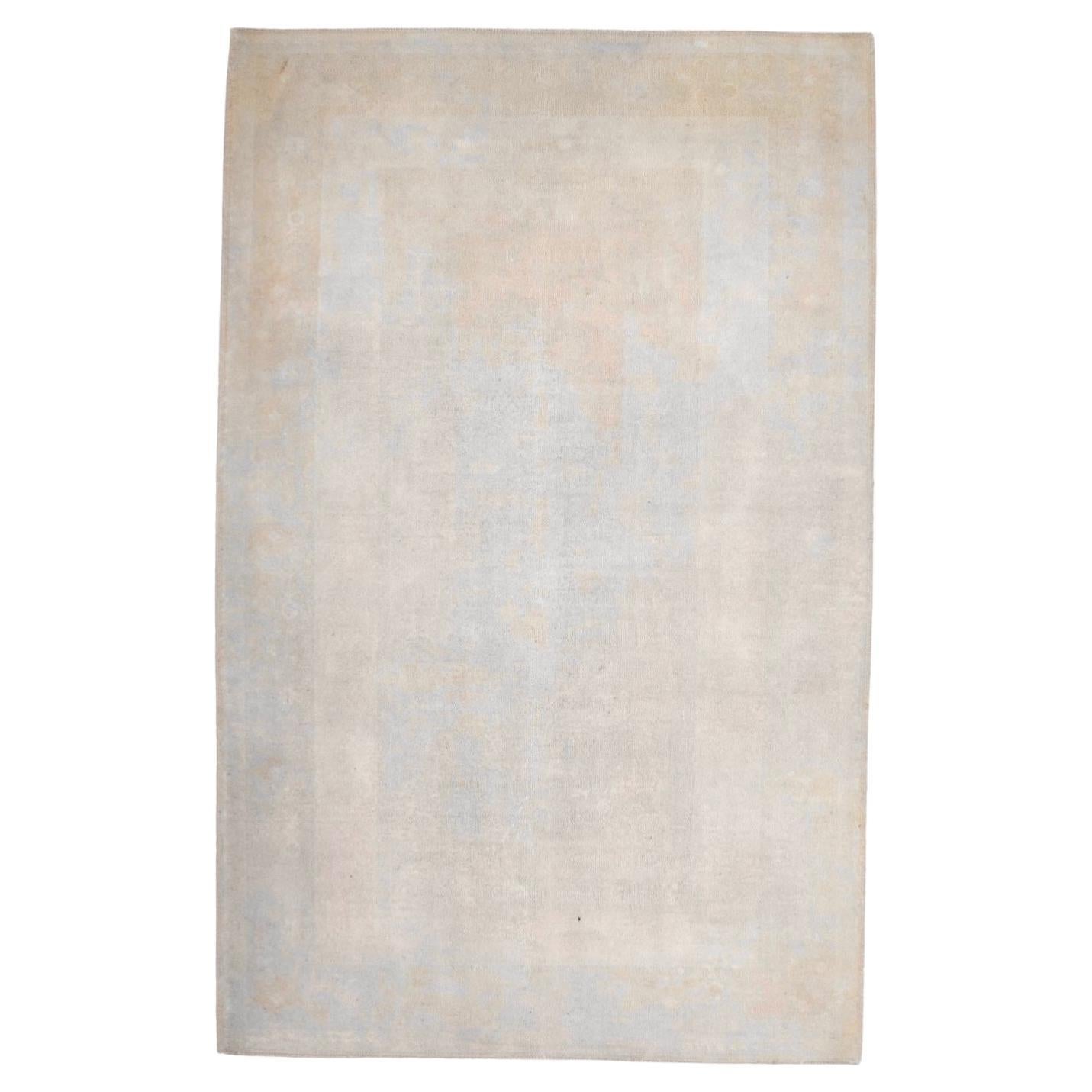 Tapis turc vintage Oushak 5'5" x 8'7"