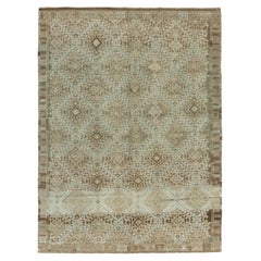 Alfombra Turca Oushak Vintage 5'6 X 7'2