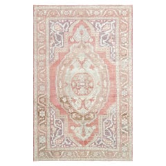 Vintage Turkish Oushak Rug - 5'8" x 8'11"