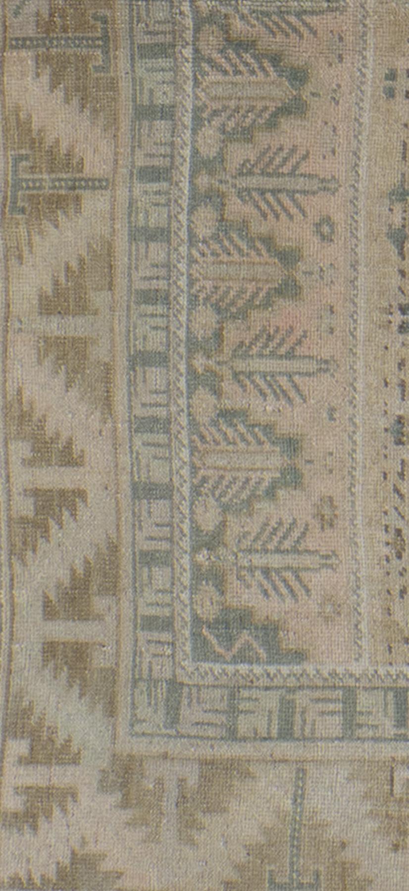 Vintage Türkisch Oushak Teppich 5'9 X 10'7 im Angebot 7
