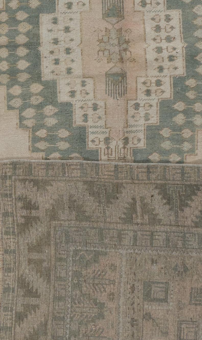 Vintage Türkisch Oushak Teppich 5'9 X 10'7 im Angebot 1