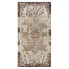 Vintage Turkish Oushak Rug - 6'8" x 13'3"