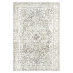 Vintage Turkish Oushak Rug - 6'9" x 9'11"