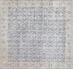 Vintage Turkish Oushak Rug - 9'3" x 9'9"